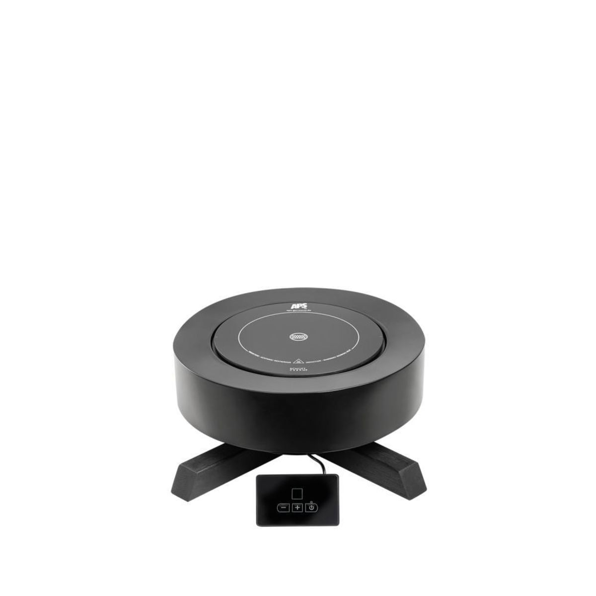 APS Induktionsstation -BONFIRE-, 900 W; 46.5x46.5x16 cm (LxBxH); schwarz