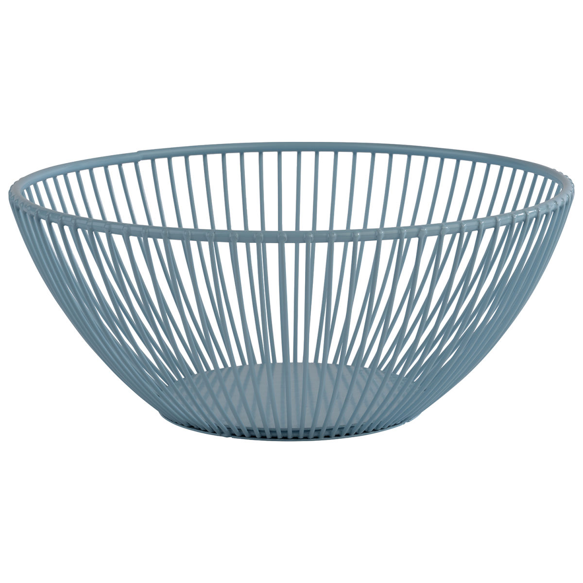 APS Korb SVART, Metall 20x8 cm (ØxH); hellblau