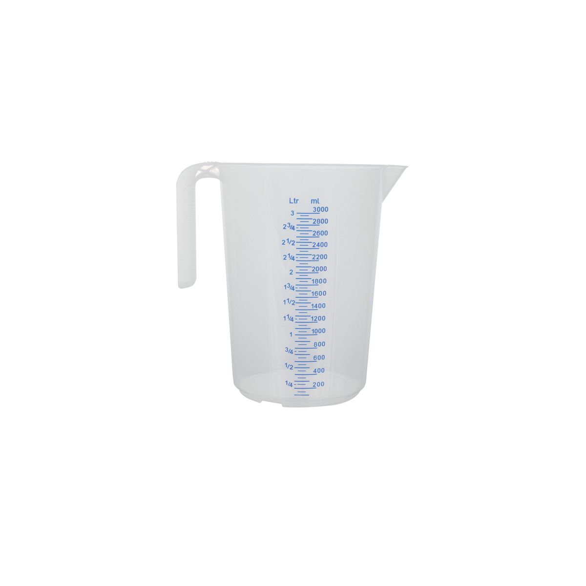 Schneider Messbecher 3000 ml; natur