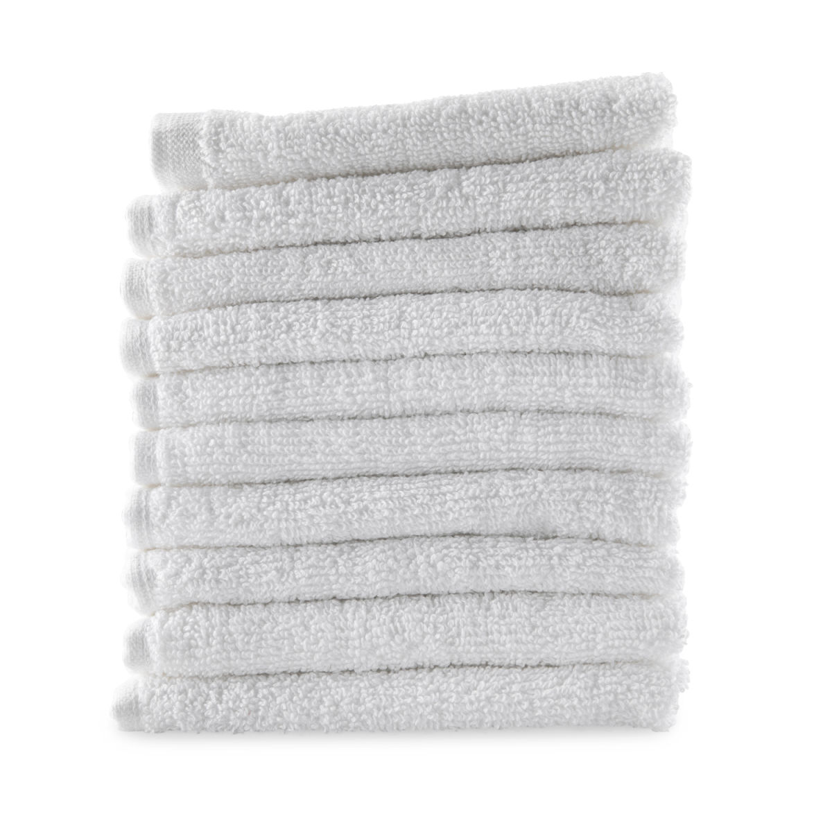 bertsch Hotelwäsche Luxus-Walkfrottier Seiflappen weiss 30/30 cm, glatt; 30x30 cm (BxL); weiß; 10 Stück / Pack