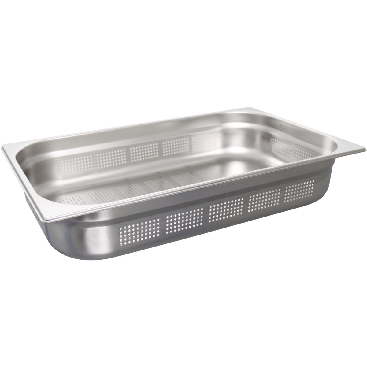 Schneider Behälter GN 1/1 Edelstahl gelocht GN 1/1, 13 l, 10 cm (T); edelstahl