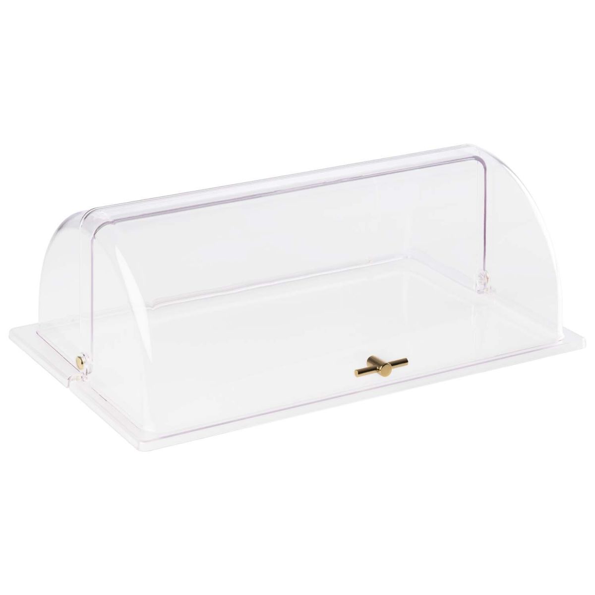 APS GN 1/1 Rolltophaube, Kunststoff GN 1/1, 53x32.5x19x32.5 cm (LxBxHxT); transparent; rechteckig
