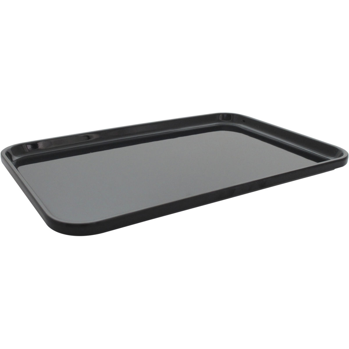 Schneider Auslagetablett Melamin 42x28x2.2 cm (LxBxH); schwarz; rechteckig