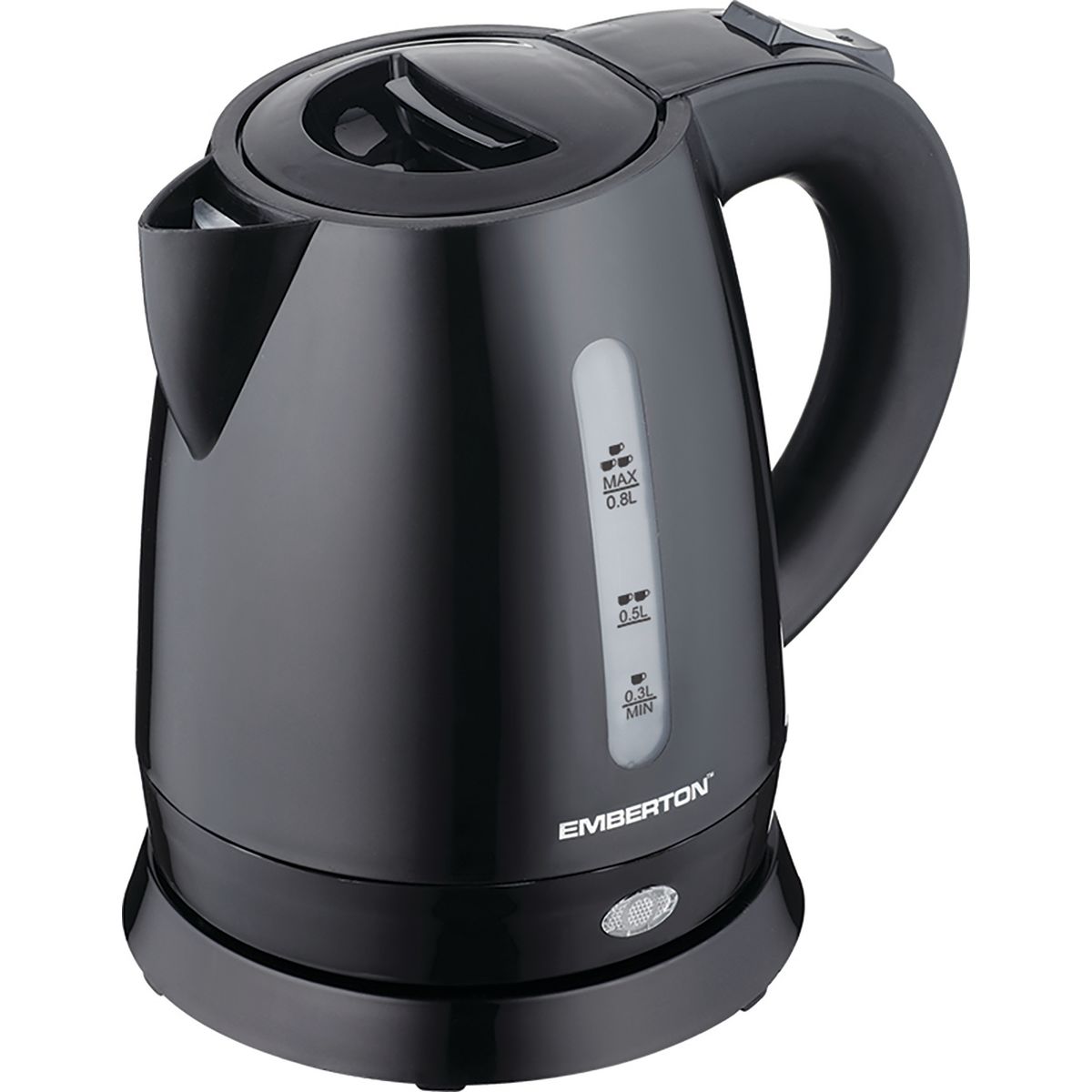 Emberton Wasserkocher Guidlford 0.8L schwarz 0.8 l, 18.7x18 cm (BxH); schwarz; 6 Stück / Pack