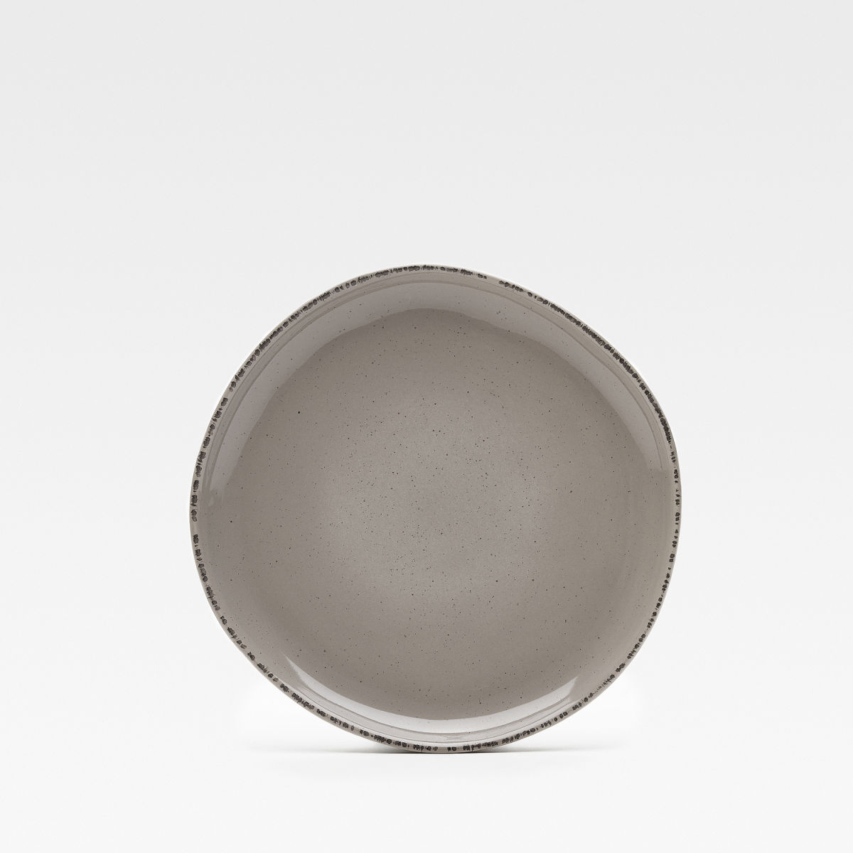 Dessertteller Urban van Well; 20x20x20x1.8 cm (LxLxØxH); marrone; rotonda; 6 pz. / Pacco