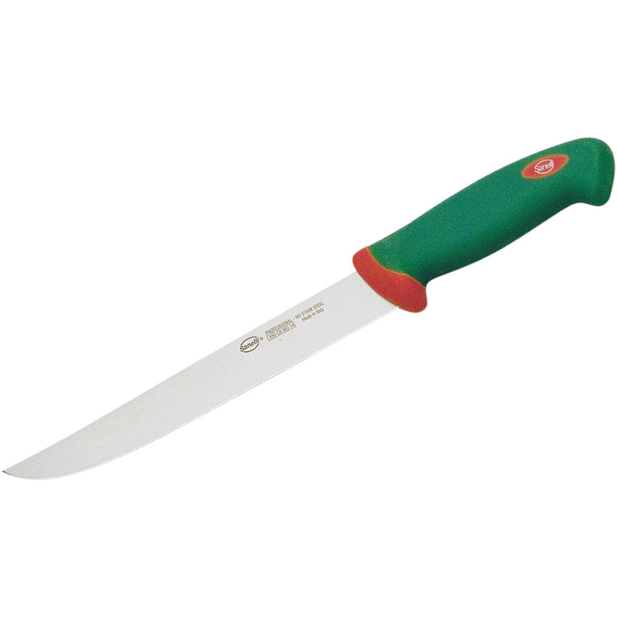 Sanelli Fleischmesser, ergonomischer Griff, Klingenlänge 23 cm 23 cm (L); grün