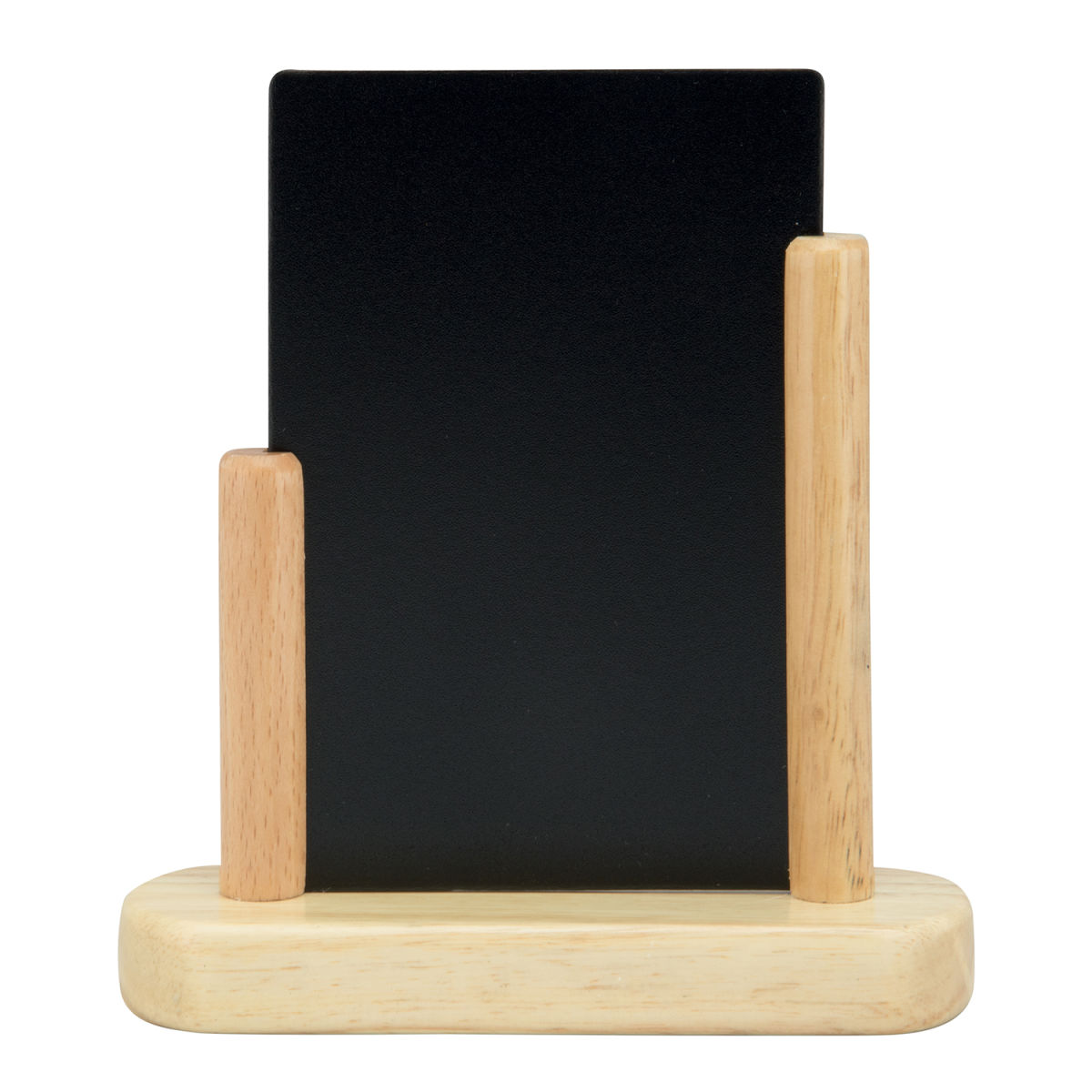 Lavagna da tavolo Elegant A6 - Legno finitura mogano laccato Securit; 15x17.5 cm (LxH); beige