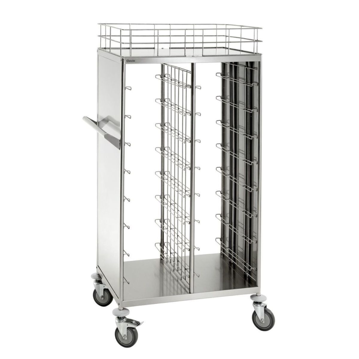 Bartscher Tablettwagen TT1600 925x620x1700 cm (BxTxH); silber