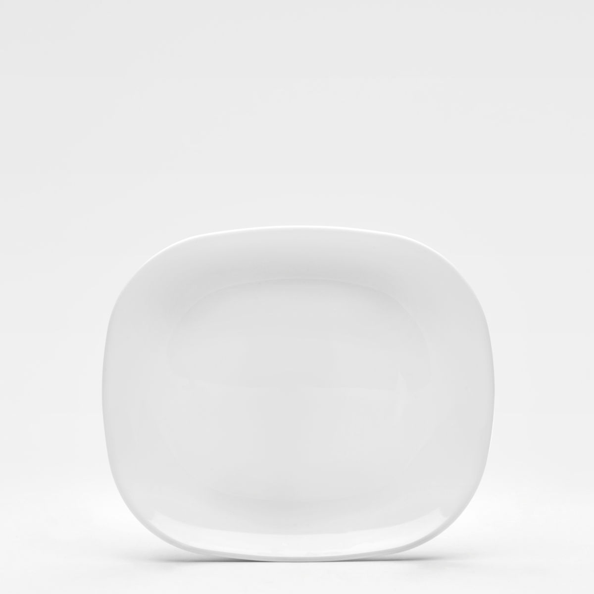 Piatto snack Evolution 21x19 cm ARC; 19x21x21x2 cm (LxLxØxH); bianco; rotonda; 6 pz. / Pacco