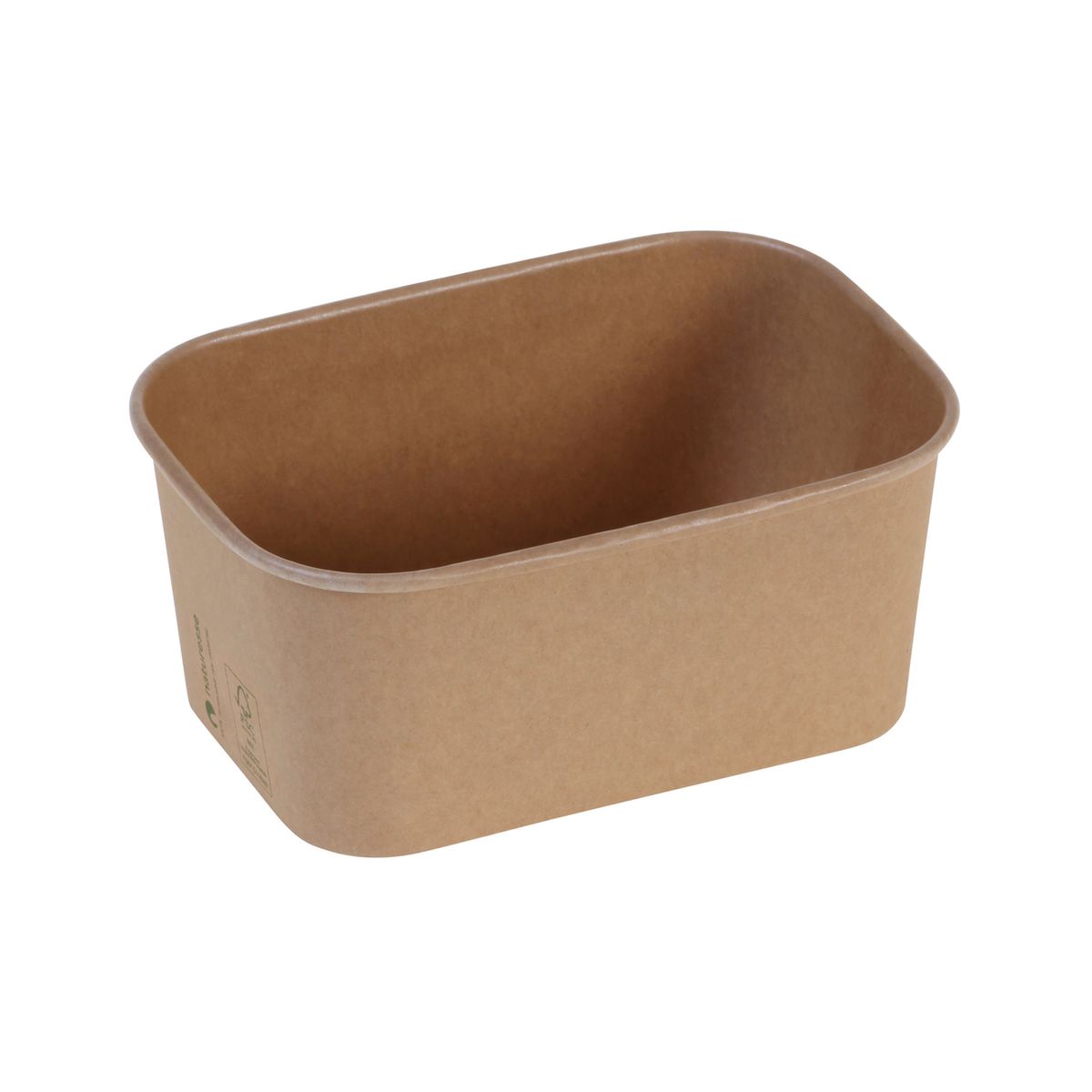 naturesse Schale Kraft/PLA, naturesse 1000 ml, 12x7.5 cm (BxH); braun; 300 Stück / Pack