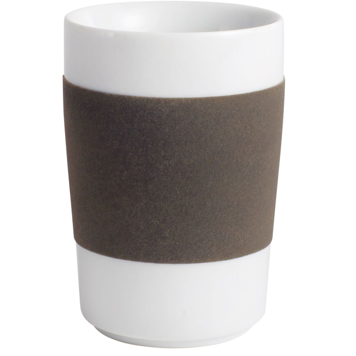 Kahla Maxi-Becher touch! 370 ml, 7.7x11.3 cm (ØxH); taupe; rund
