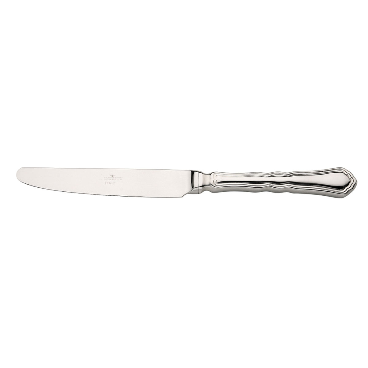 Coltello da tavola manico cavo SETTECENTO Pintinox; 25 cm (L); argento; 6 pz. / Pacco