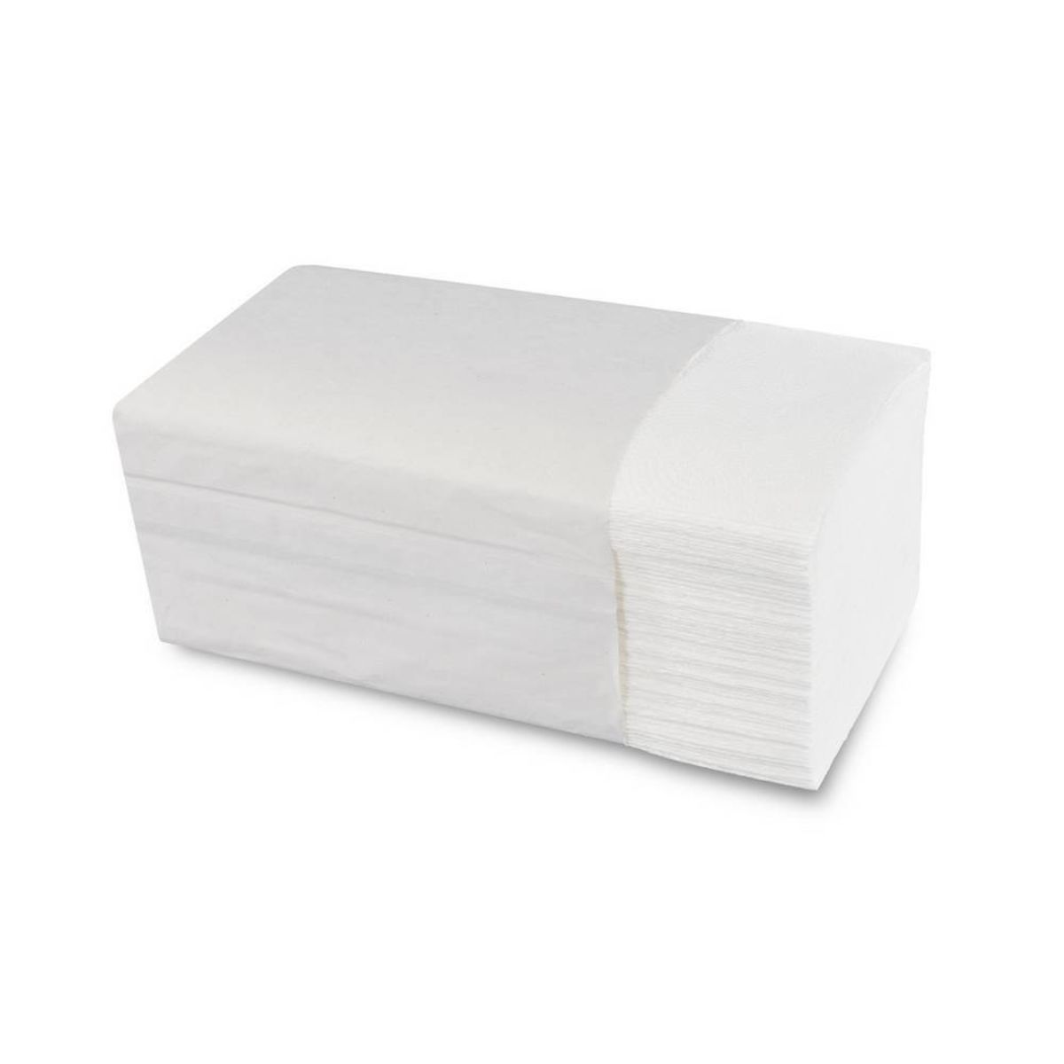 Plock Papierhandtuch, V-Falz, 2-lagig; weiß; 4000 Stück / Pack