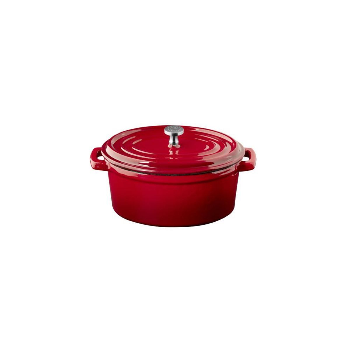 APS Mini-Topf mit Deckel -5 STARS-; 14.5x11.5x6.5 cm (LxBxH); rot