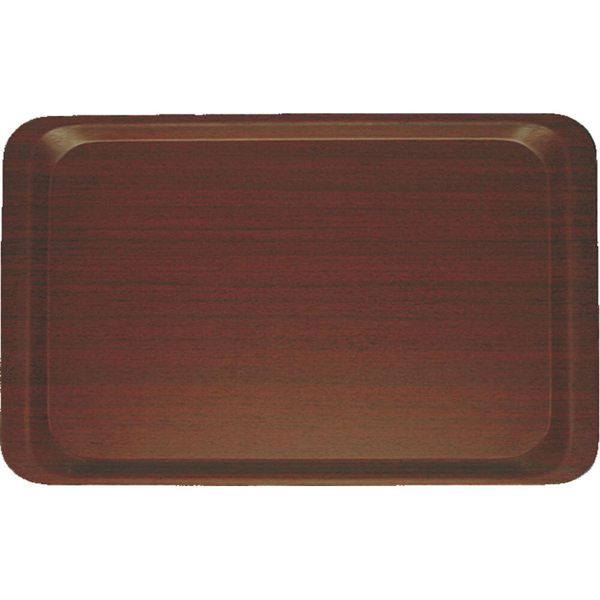 Stalgast Tablett aus laminiertem Schichtstoff GN 1/1, Farbe Mahagoni 53 cm (B); braun; rechteckig