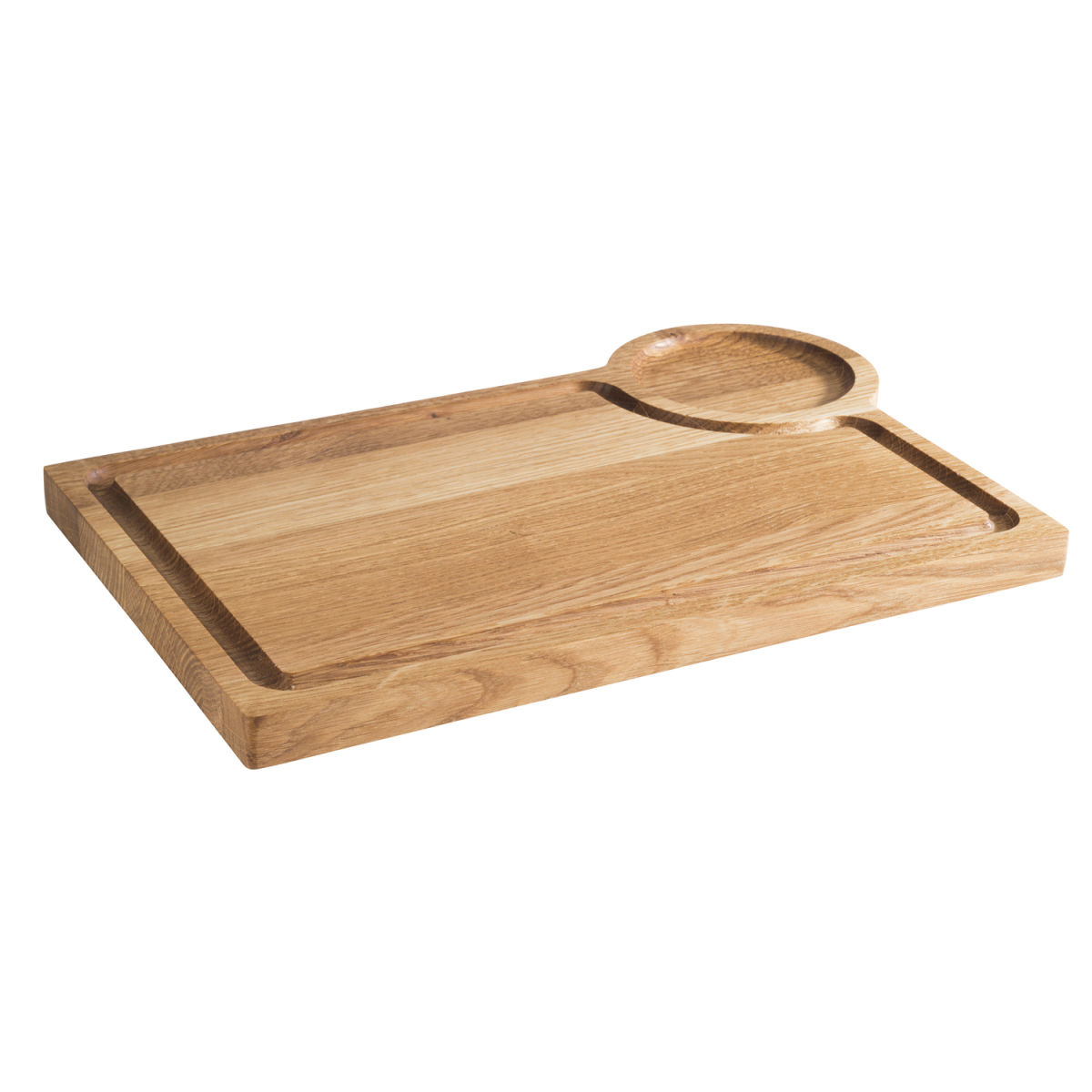 APS Servierbrett OAK, Eichenholz 37x25x2 cm (LxBxH); braun; rechteckig