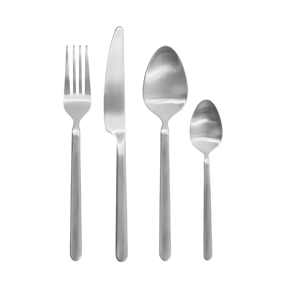 blomus Besteck-Set -STELLA- 16-tlg. 20 cm (L); silber