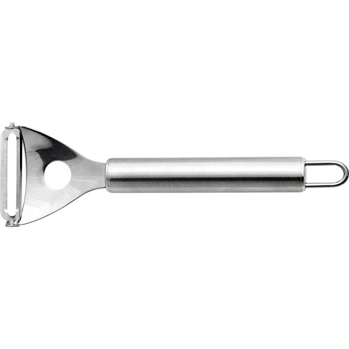 Stalgast Sparschäler, runder Griff, Länge 16,5 cm 16.5 cm (L); silber