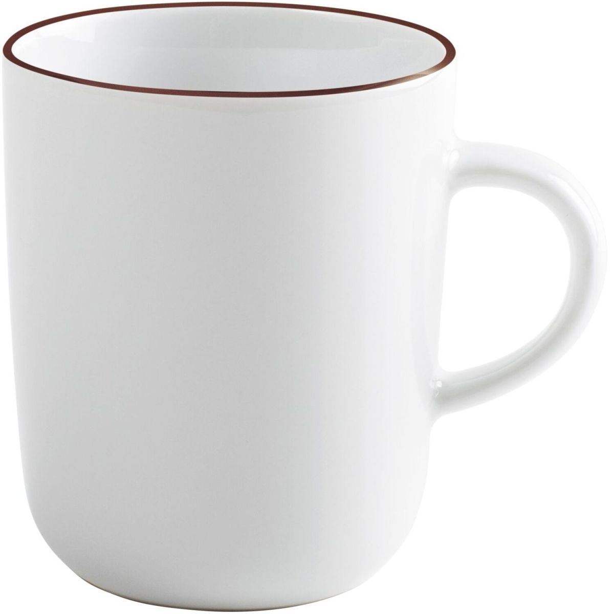 Kahla Becher Pronto Line 430 ml, 8.5x10.4 cm (ØxH); cocabraun; rund; 6 Stück / Pack