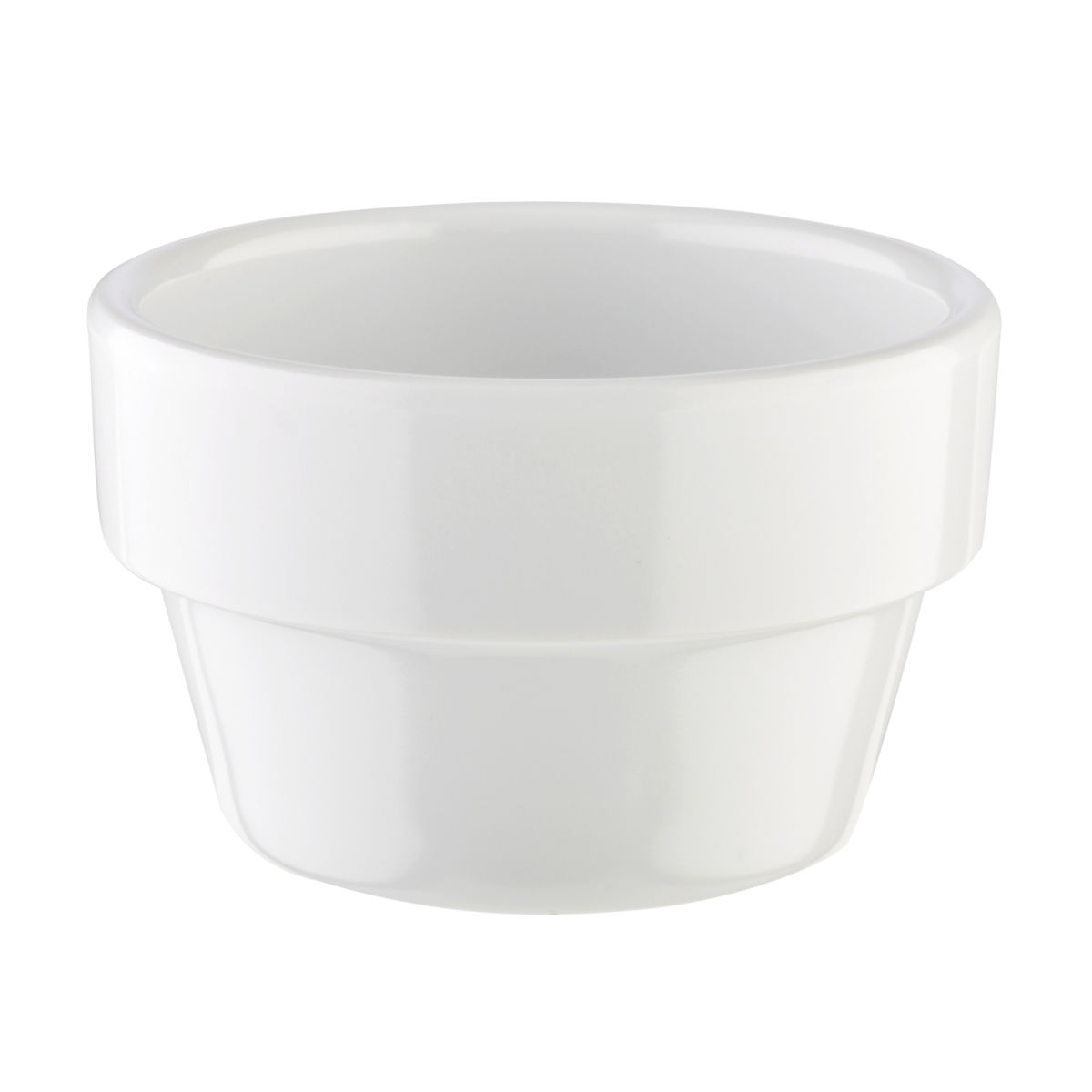 APS Dipschälchen MINI, Melamin; 40 ml, 6x6x6x3.5 cm (LxBxØxH); weiß; rund; 60 Stück / Pack