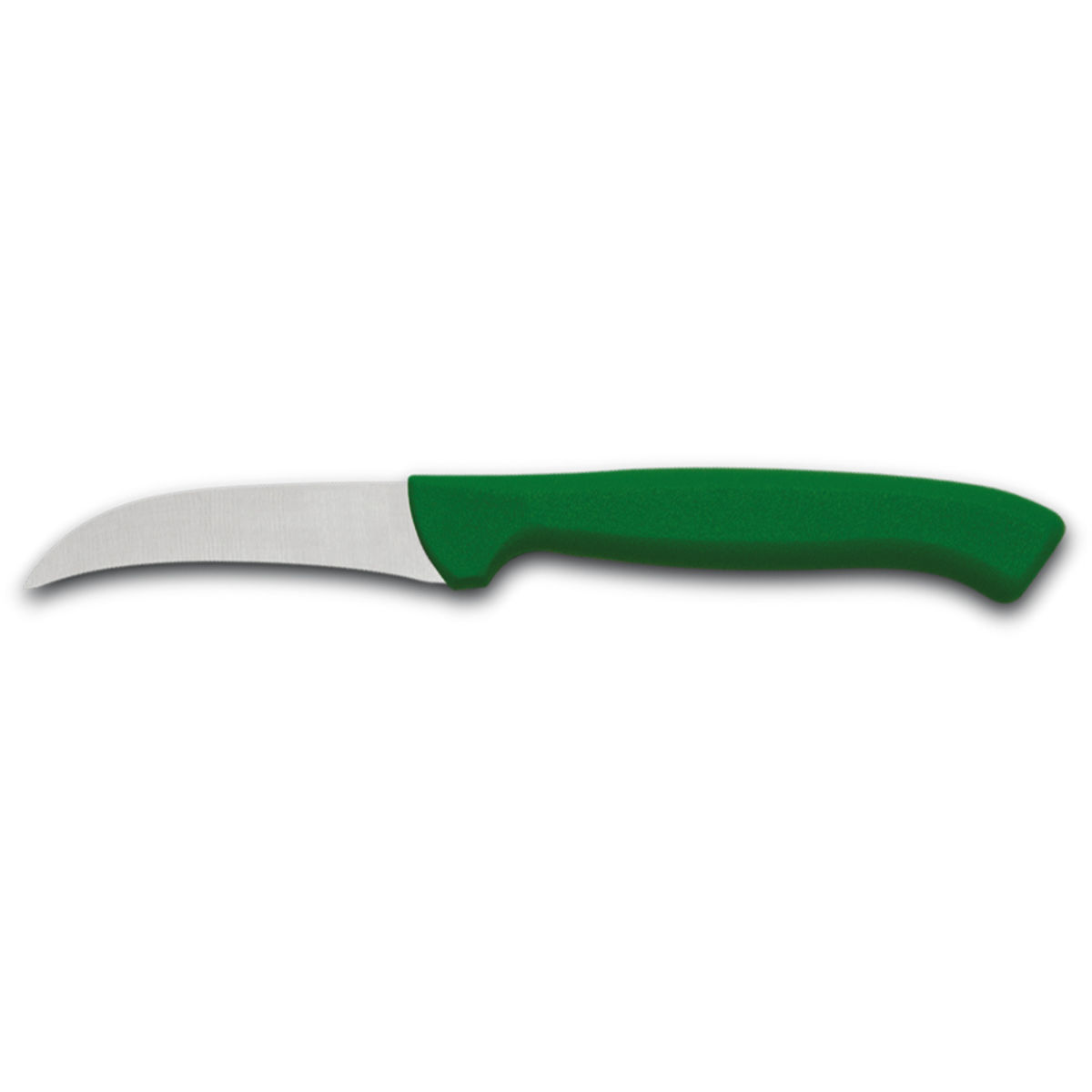 Stalgast Gemüsemesser Serie Zippy, gebogen, grün, 75 mm grün