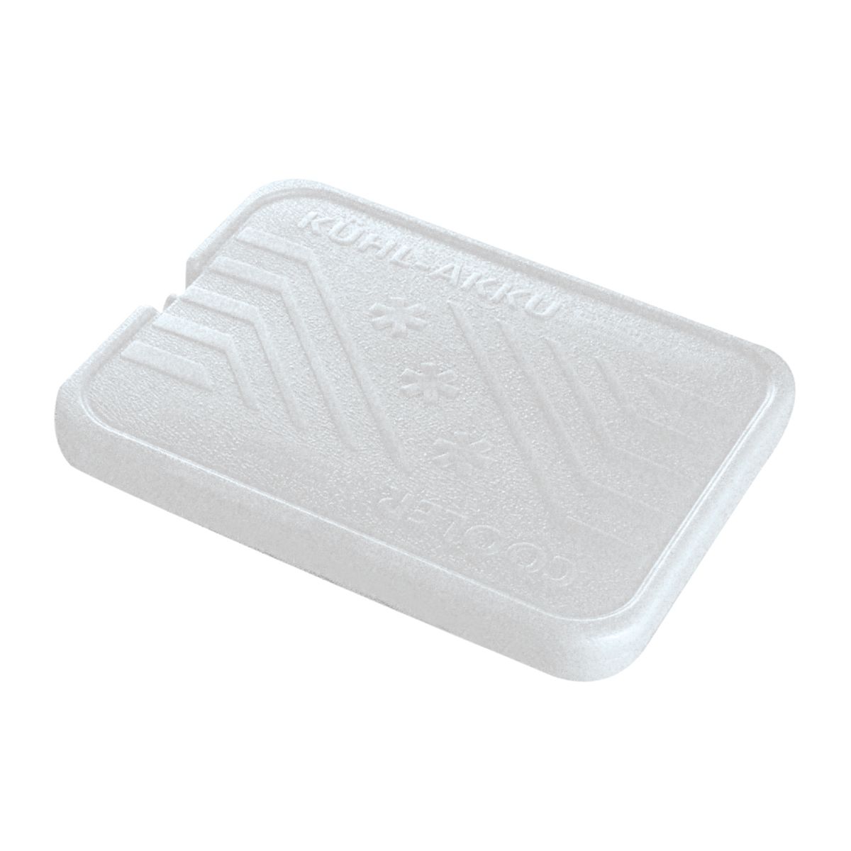 APS Kühlakku, Polyethylen gefüllt mit Kühlflüssigkeit, eckig 24.5x19x3 cm (LxBxH); weiß; rechteckig