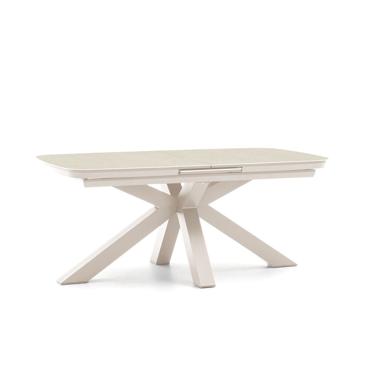 Tavolo da esterno allungabile Torino 180/220x100 cm Barths; 100x220x76 cm (LxLxH); sabbia