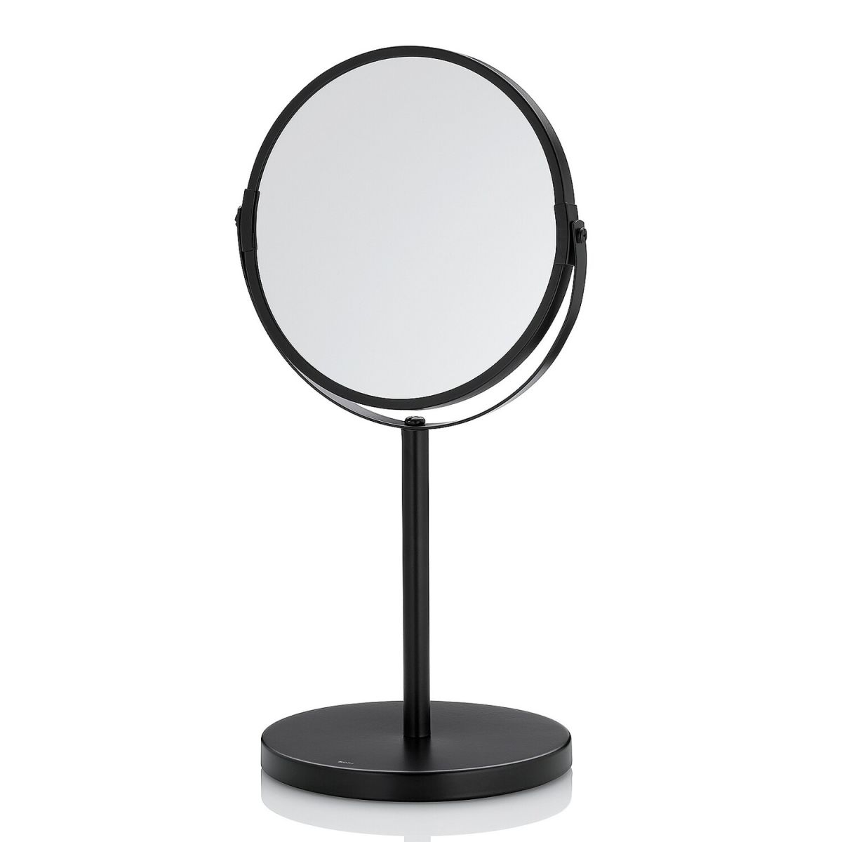 kela Standspiegel Elias Metall 34.5x17 cm (HxØ); schwarz