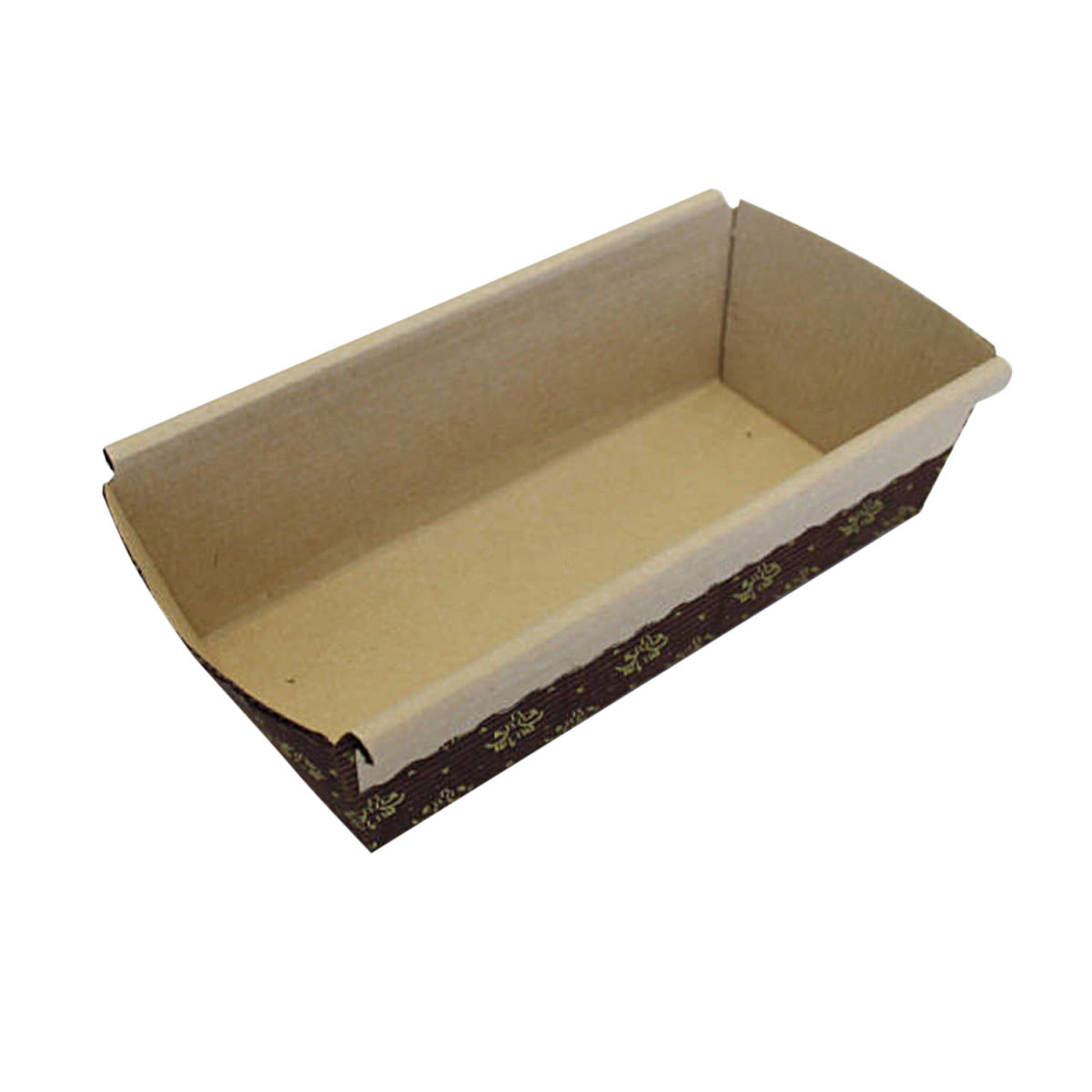Schneider Backform 15x6.5x5 cm (LxBxH); braun; 1200 Stück / Pack