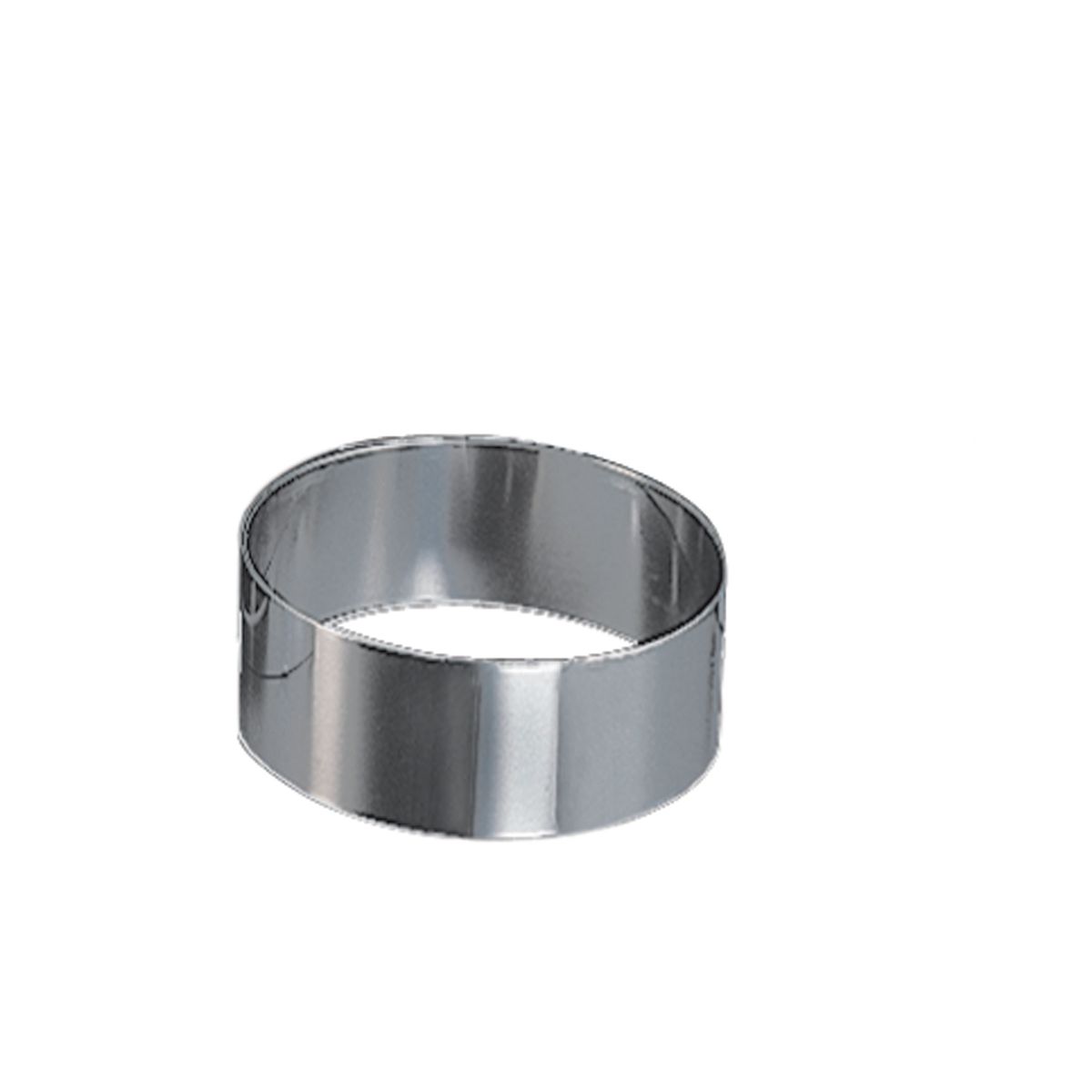 APS Tortenring, Edelstahl 27x27x16.5x7 cm (LxBxØxH); silber; rund