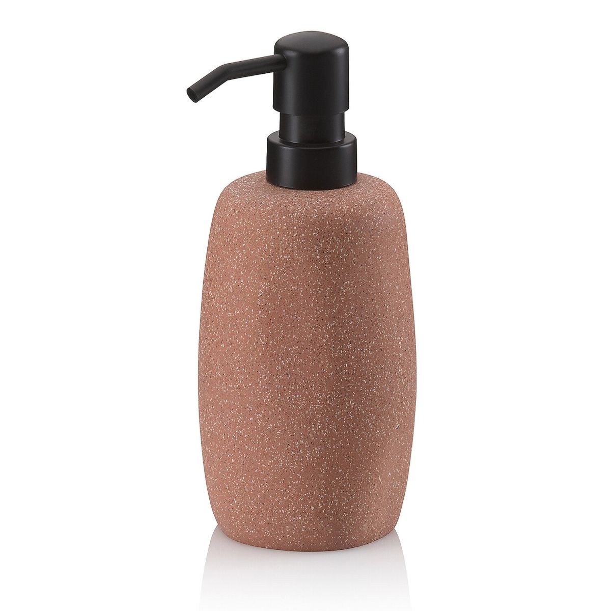 kela Seifenspender Roda Zement 200 ml, 18 cm (H); braun; rund