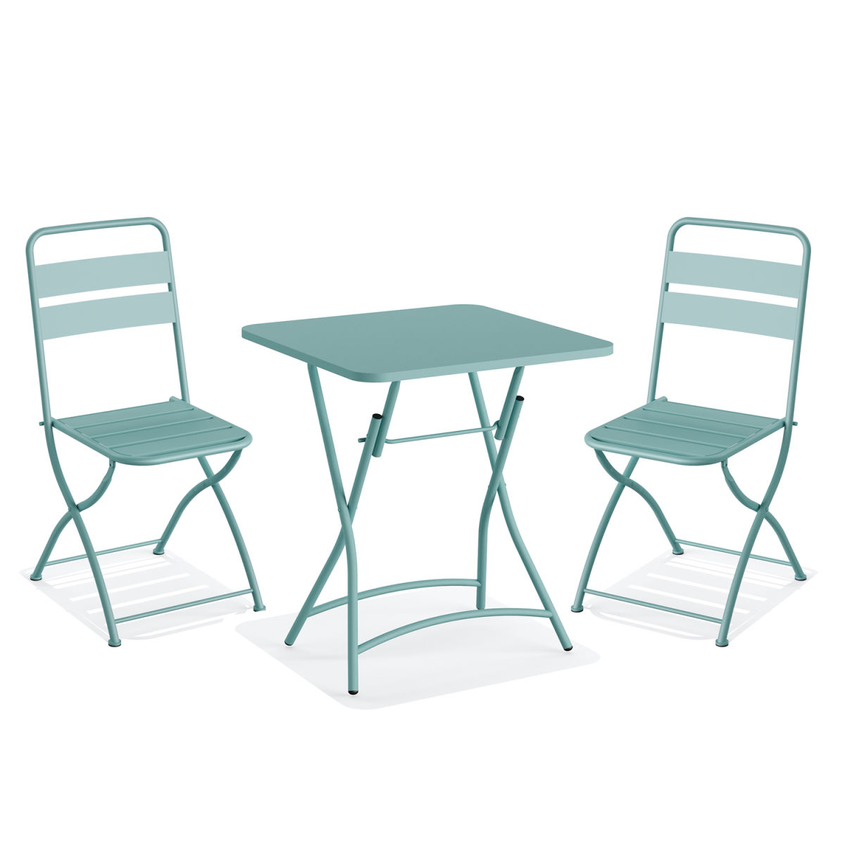 Feros Breeze Bistro Set blau
