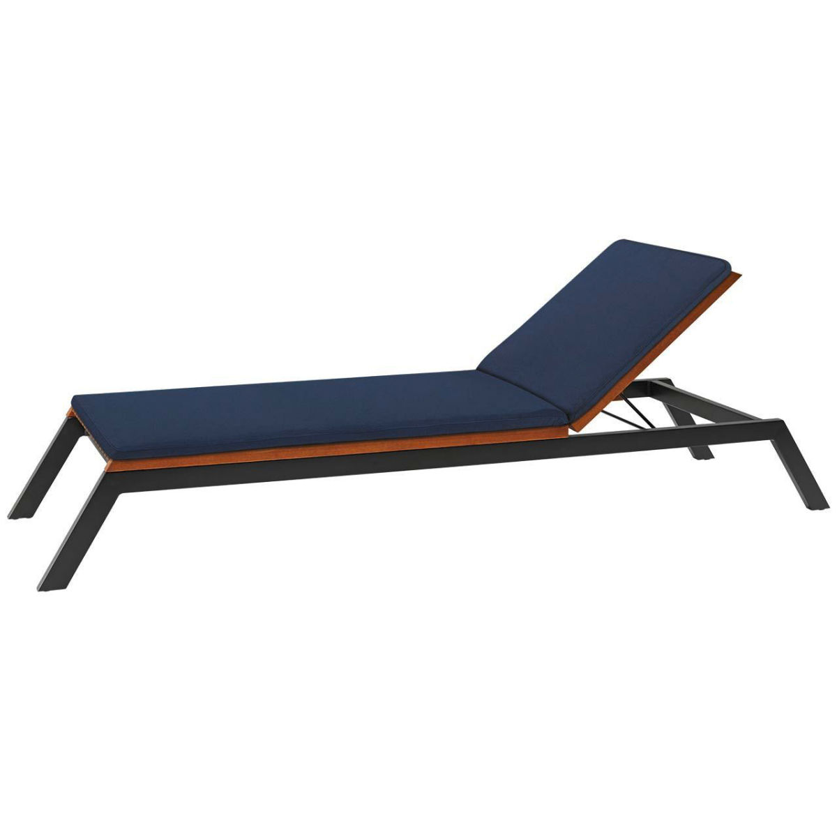 Rondo Auflage für Sonnenliege 'Sassa', Bezug aus Polyester 54x220x6 cm (BxLxH); blau