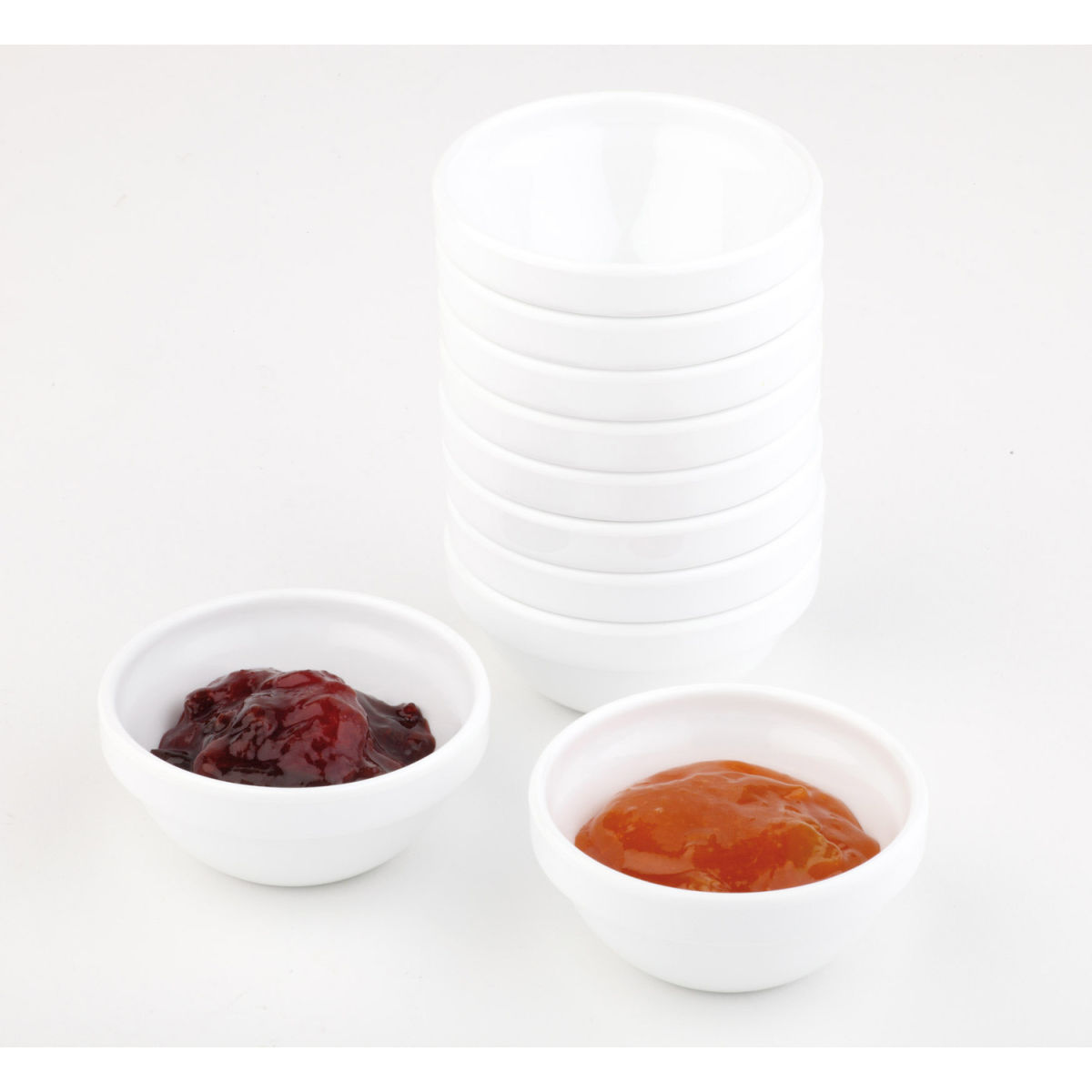 APS Dip-Schälchen Casual 20 ml, 6x2.5 cm (ØxH); weiß; rund