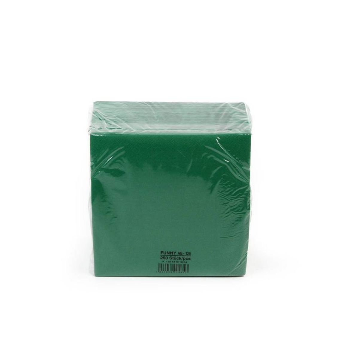 Plock Servietten 40x40 cm, 3-lagig 40x40 cm (BxL); grün; 1000 Stück / Pack