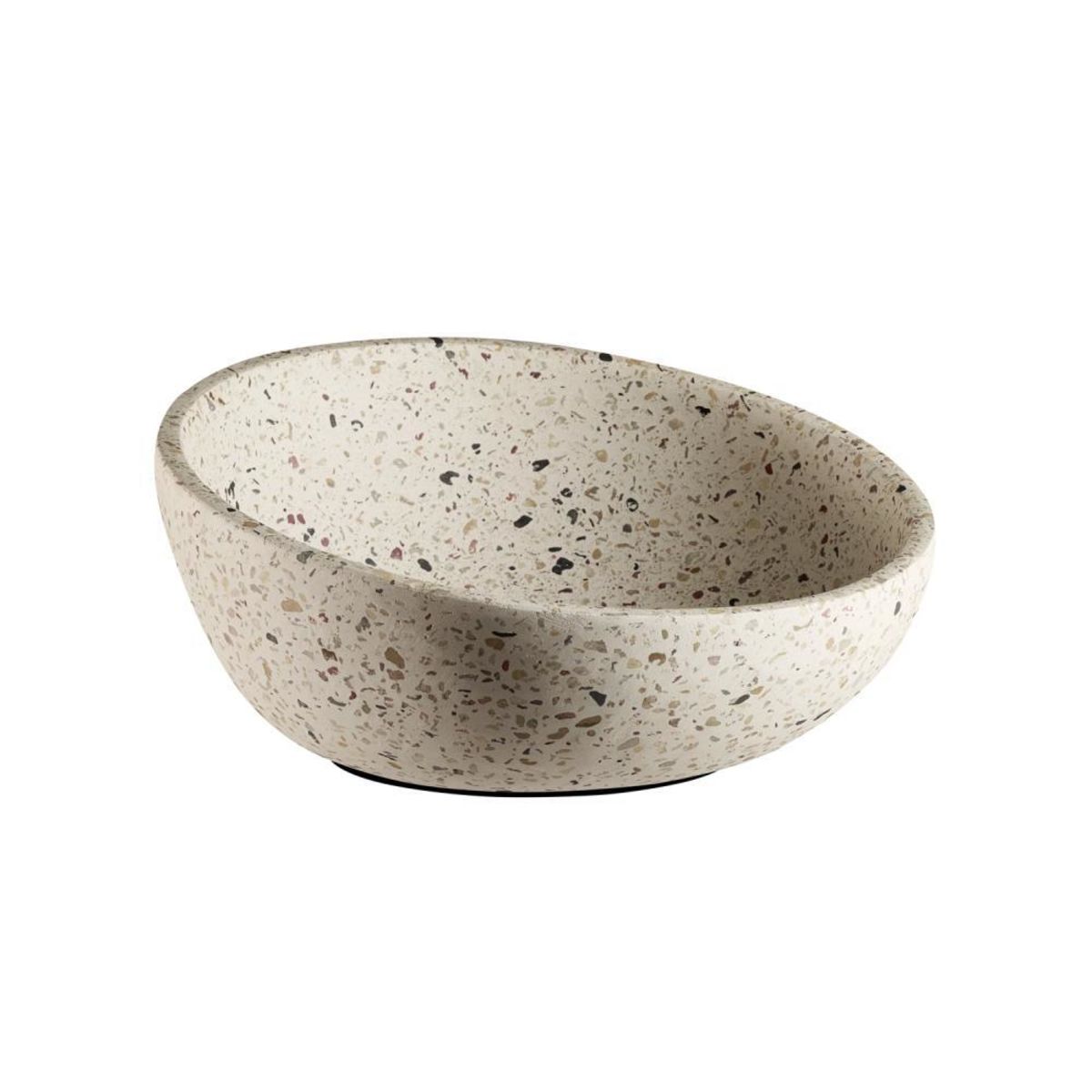 APS Schale -TERRAZZO-; 1100 ml, 22x22x10.5 cm (LxBxH); beige