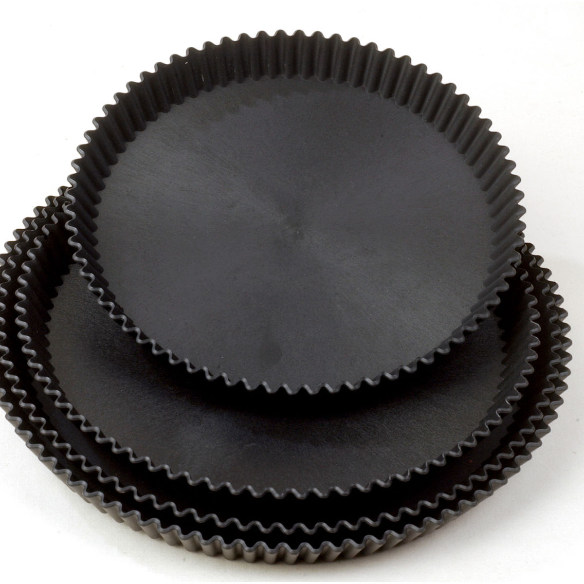 Küchenform 23.5 cm (Ø); schwarz; rund; 5 Stück / Pack