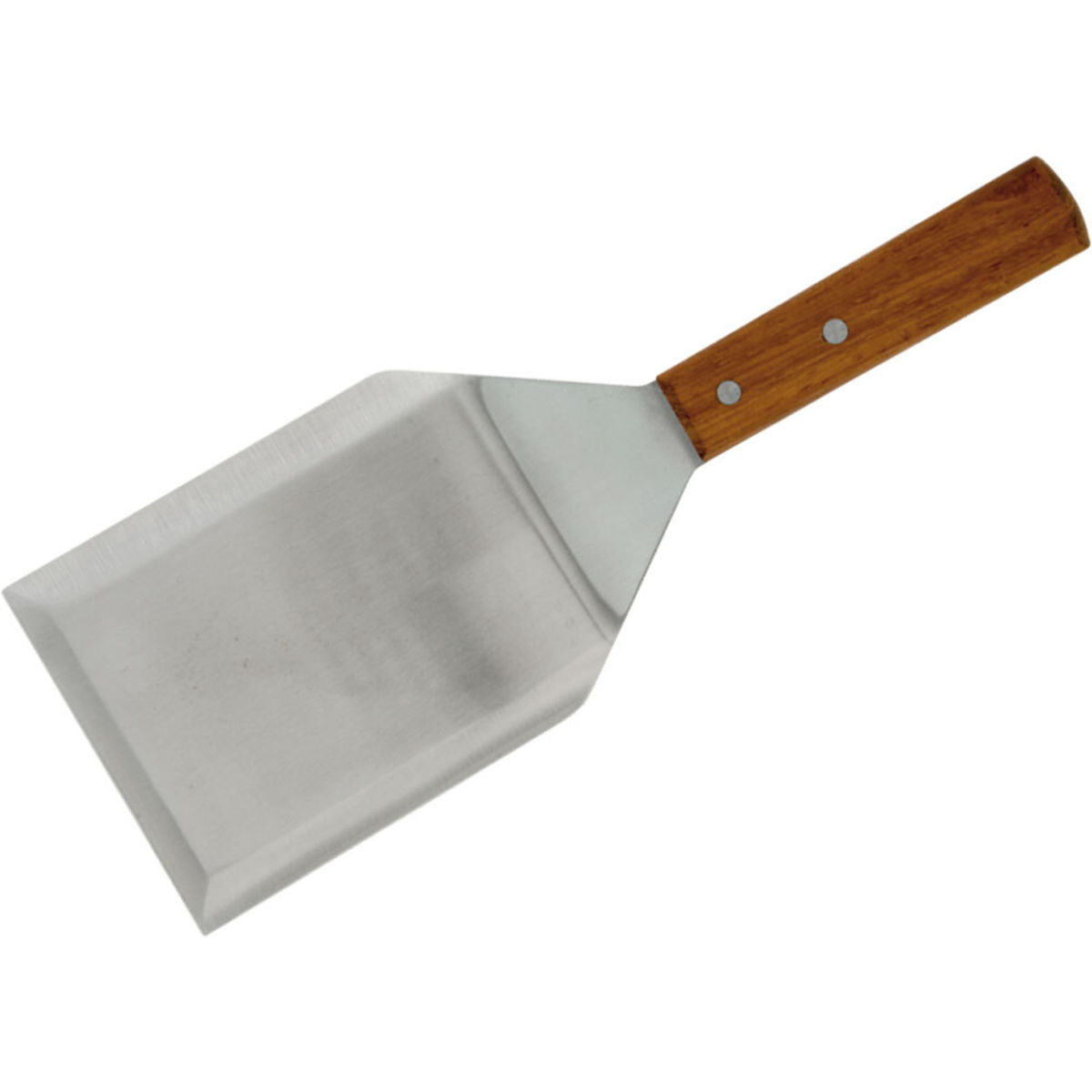 Stalgast Bratenwender mit Holzgriff 30x10 cm (LxB); silber/braun