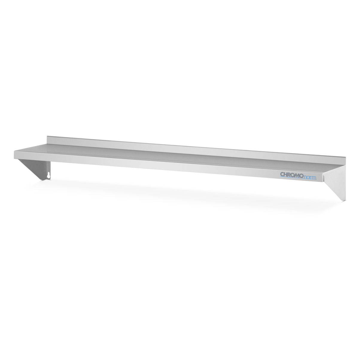 CHROMOnorm Wandbord 100x25 cm (BxT); grau