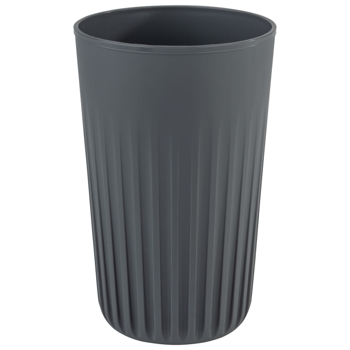 APS Mehrwegbecher TO GO, Polypropylen 400 ml, 8.5x13.5 cm (ØxH); anthrazit