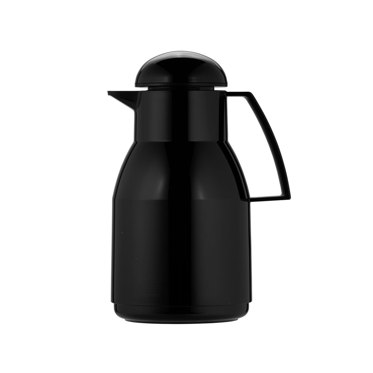 helios Isolierkanne Top 1 l, 25.7 cm (H); schwarz; rund