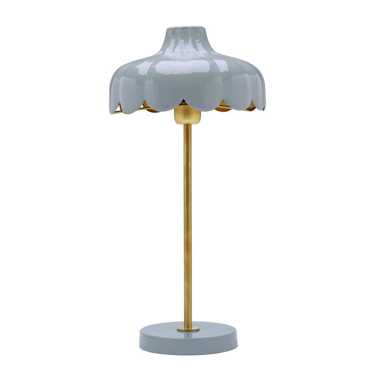 PR Home Tischleuchte Wells 50x24x50 cm (LxBxH); blau