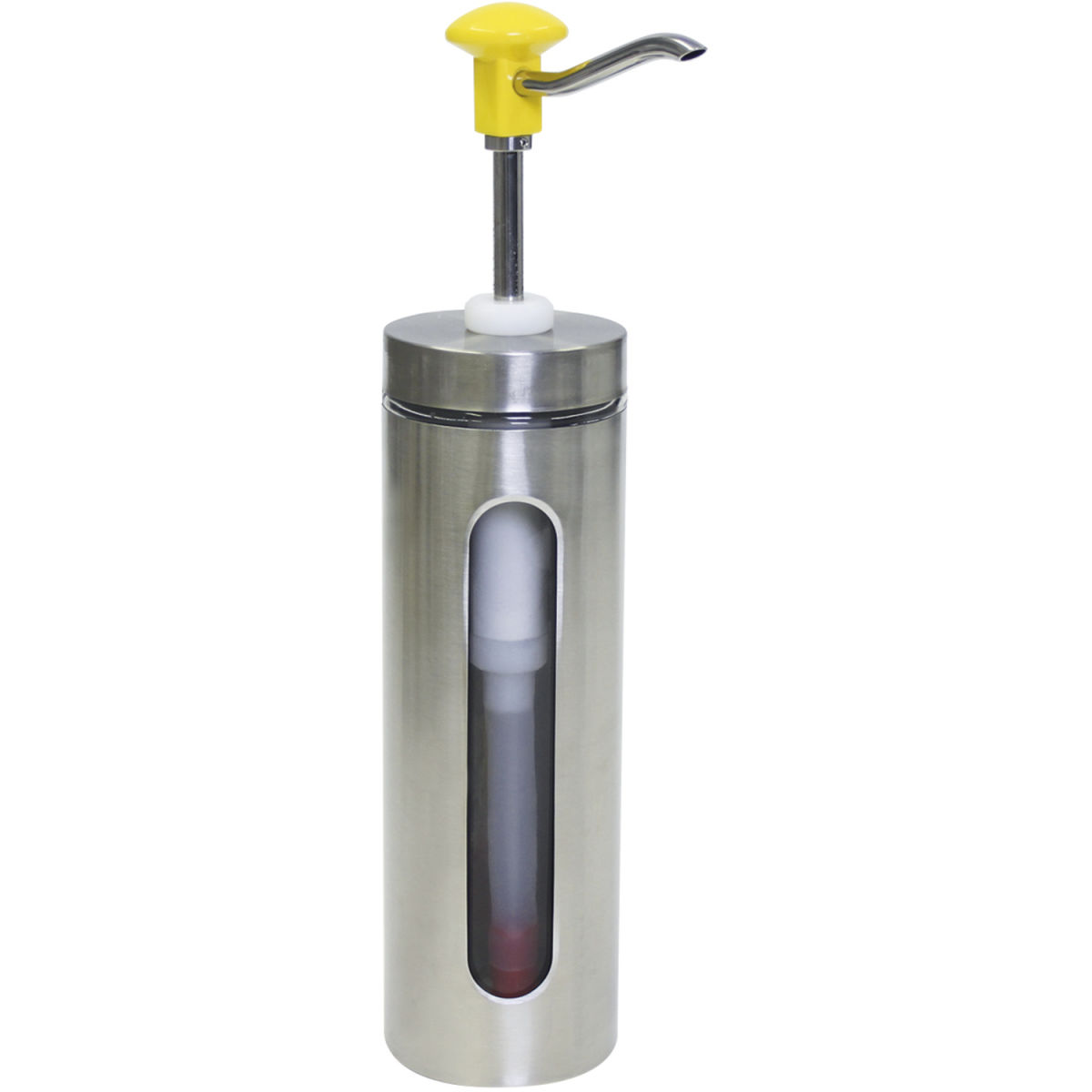 Schneider Druckknopf Dosierspender 2000 ml, 10x45.5 cm (ØxH); gelb