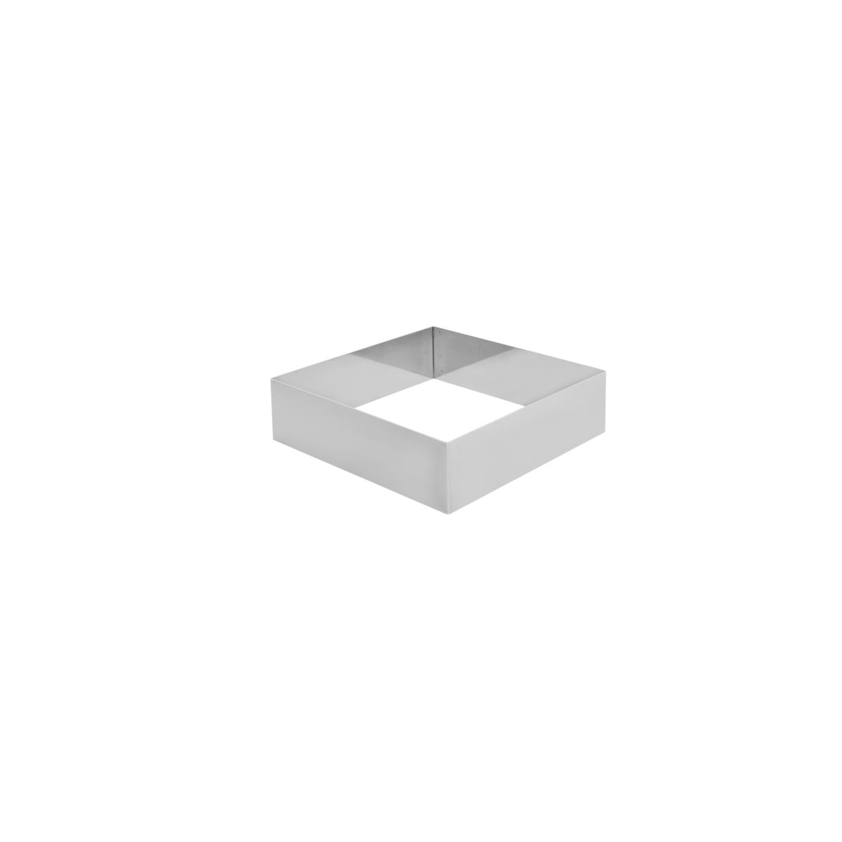 Schneider Schnitten-/Backrahmen Quadrat 16x16x5 cm (LxBxH); edelstahl