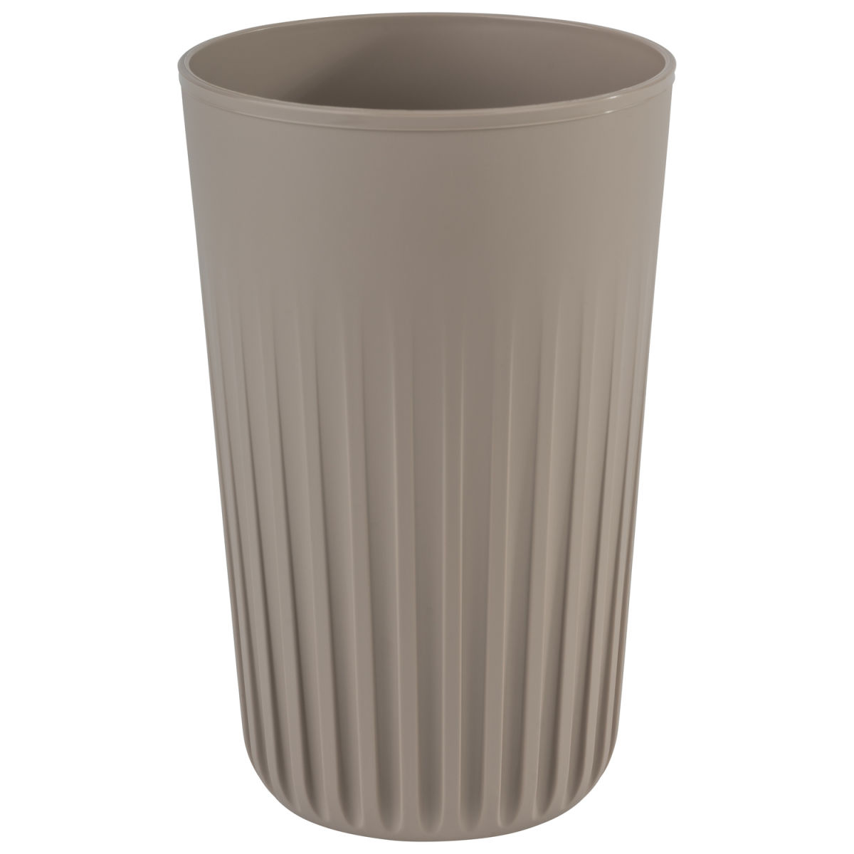 APS Mehrwegbecher TO GO, Polypropylen 400 ml, 8.5x8.5x13.5 cm (LxBxH); beige