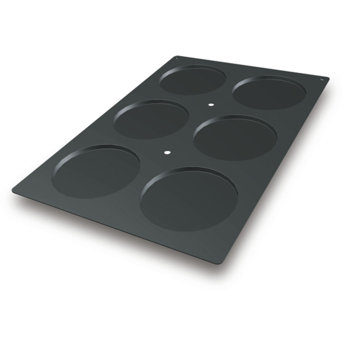 Stampo in silicone per biscotti Schneider; 200 ml, 60x40x16x1 cm (LxLxØxH); nero