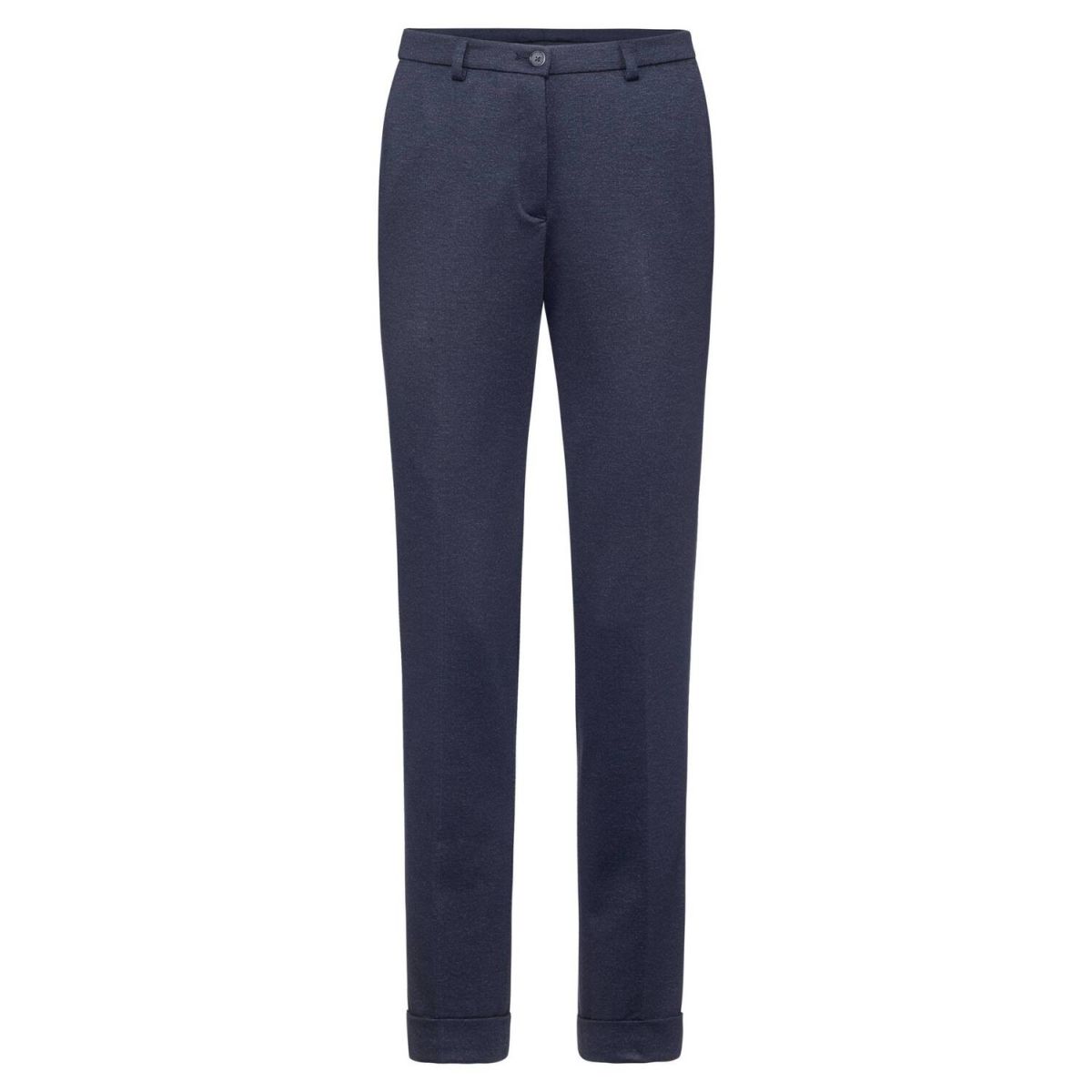 GREIFF Damen-Jerseyhose RF Casual Kleidergröße 46; blau meliert