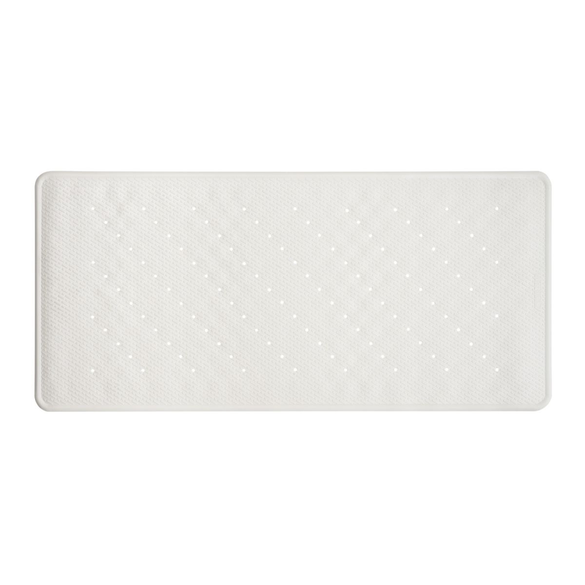Tappetino doccia e vasca da bagno antiscivolo Dover CORBY; 1x34.5x74 cm (LxLxH); bianco