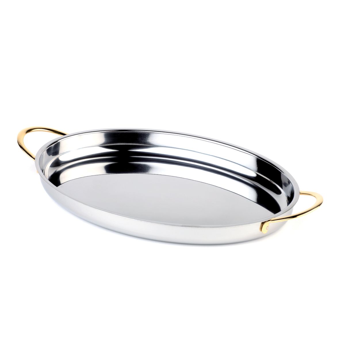 APS Serveerpan ovaal; 800 ml, 26.5x19.5x3 cm (LxBxH); zilver; ovaal