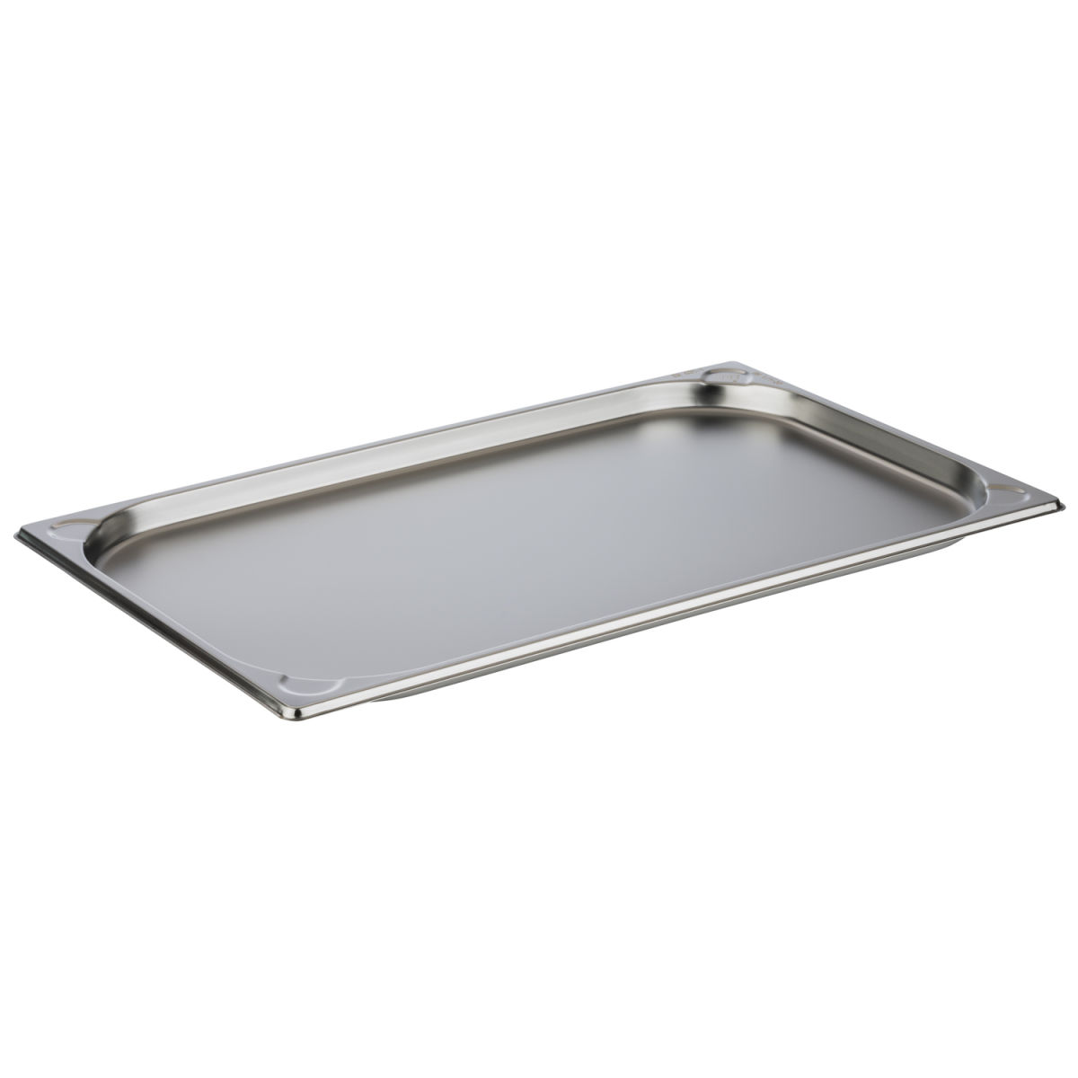 APS GN 1/1 Behälter, Edelstahl GN 1/1, 2.5 l, 53x32.5x2 cm (LxBxT); silber